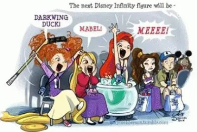 Merida Rapunzel Ariel Megara