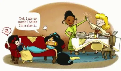 SnowWhite Jasmine Tiana Cinderella