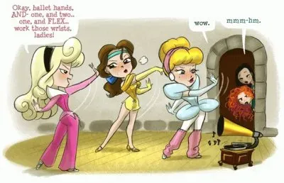 Aurora Belle Cinderella Merida Mulan