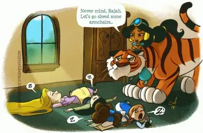 Rapunzel Mulan Belle Anna Jasmine