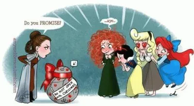 Leia Merida SnowWhite Aurora Ariel