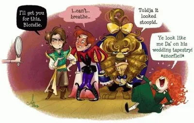 Rapunzel Flynn Philip Beast Merida