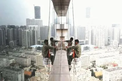 flying jigsaw puzzle