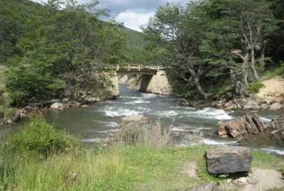 פאזל של RÃ­o Olivia. Tierra del Fuego. Argentina