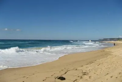 Beach at Newcastle