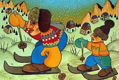 Let 's go Skiing by Guido Vedovato