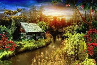 wallpaper Landscape-Photo Manipulation-Digital Art