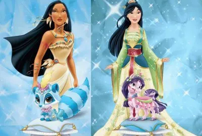 Pocahontas Mulan jigsaw puzzle
