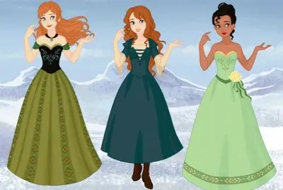Anna Merida Tiana jigsaw puzzle
