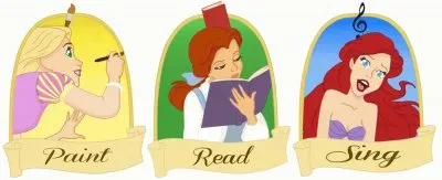 Rapunzel Belle Ariel