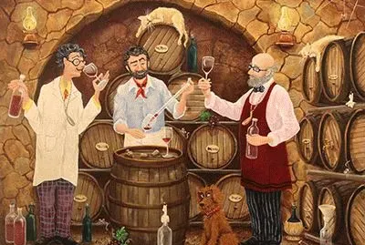 פאזל של Tasting Wine by Maria Laura Bratoz