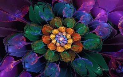 Rainbow Flower