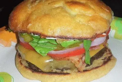 Burger jigsaw puzzle