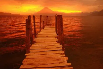 Volcano_Sunset