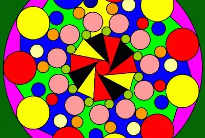 פאזל של mandala