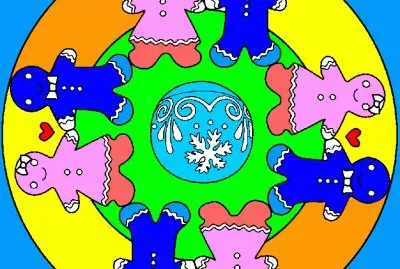 פאזל של mandala