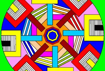 פאזל של mandala
