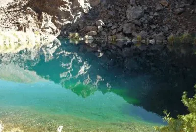 Laguna de la NiÃ±a Encantada. Mendoza. Argentina