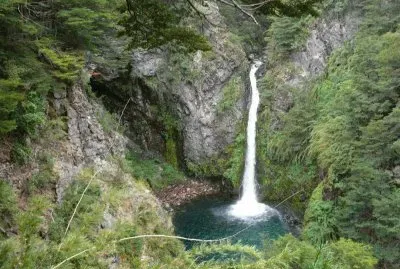 Cascada del RÃ­o Bonito. NeuquÃ©n. Argentina