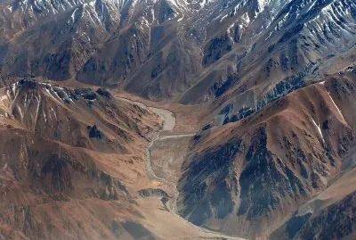 Los Andes en Mendoza. Argentina
