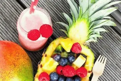 Pineapple Fruit Bowl