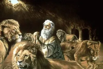 Daniel in Lions Den