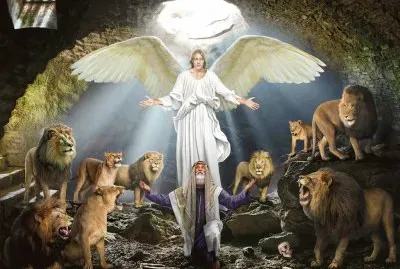 Angel Protecting Daniel