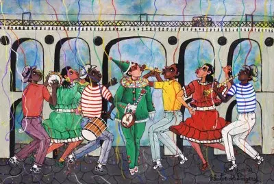 Carnaval de rua. jigsaw puzzle