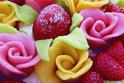 Strawberries and Marzipan