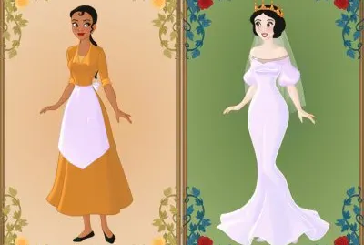 Tiana SnowWhite jigsaw puzzle