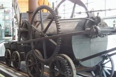 Trevithick 's 1804 locomotive jigsaw puzzle