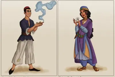 Aladdin Jasmine jigsaw puzzle