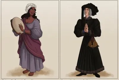 Esmeralda Frollo jigsaw puzzle