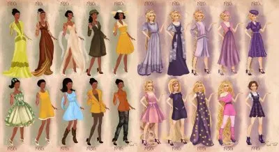 Tiana Rapunzel