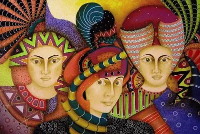 Ladies from Barro jigsaw puzzle