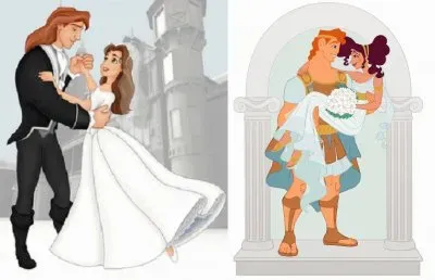 Beast Belle Hercules Megara