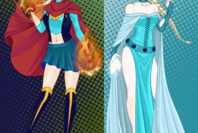 Anna Elsa jigsaw puzzle