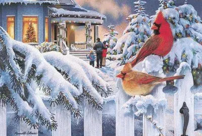 Pintura de invierno jigsaw puzzle