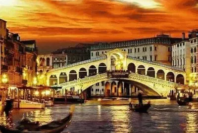 Ponte Rialto-Venecia jigsaw puzzle