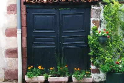 Puerta verde
