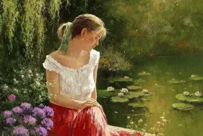 Pintura- en el lago jigsaw puzzle