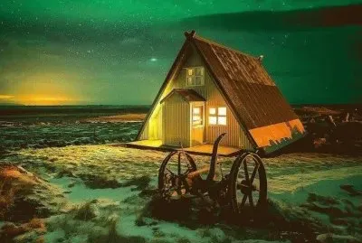 Noche estrellada- Islandia