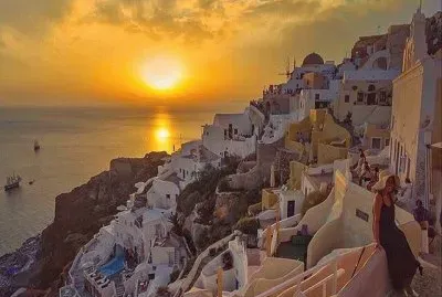 santorini jigsaw puzzle