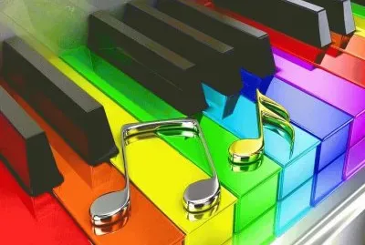 A Rainbow Keyboard
