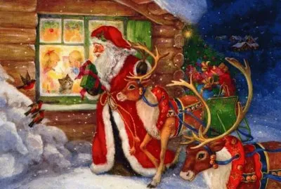 Santa is Busy jigsaw puzzle