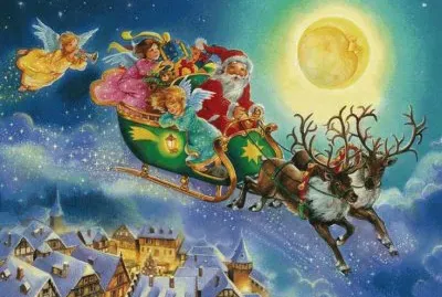 Magical Santa jigsaw puzzle