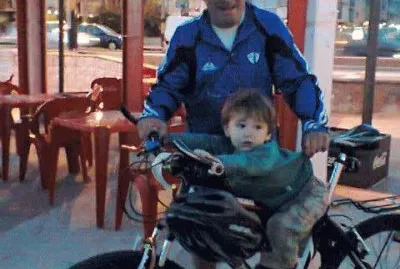 en bici