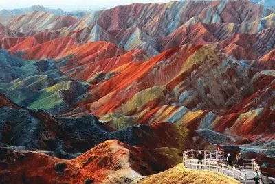 Monte de colores-China