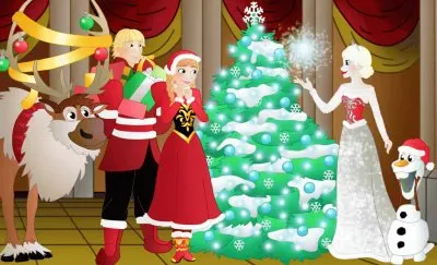 Kristoff Anna Elsa