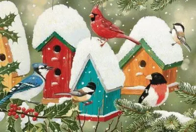 Birds Village jigsaw puzzle